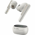 Poly Voyager Free 60+ UC True Wireless Earbud Stereo Earset - White Sand