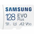 Samsung EVO Plus 128 GB Class 10/UHS-I (U3) V30 microSDXC - 1 Pack