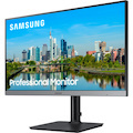 Samsung F24T650FYN 24" Class Full HD LCD Monitor - 16:9 - Dark Blue Gray