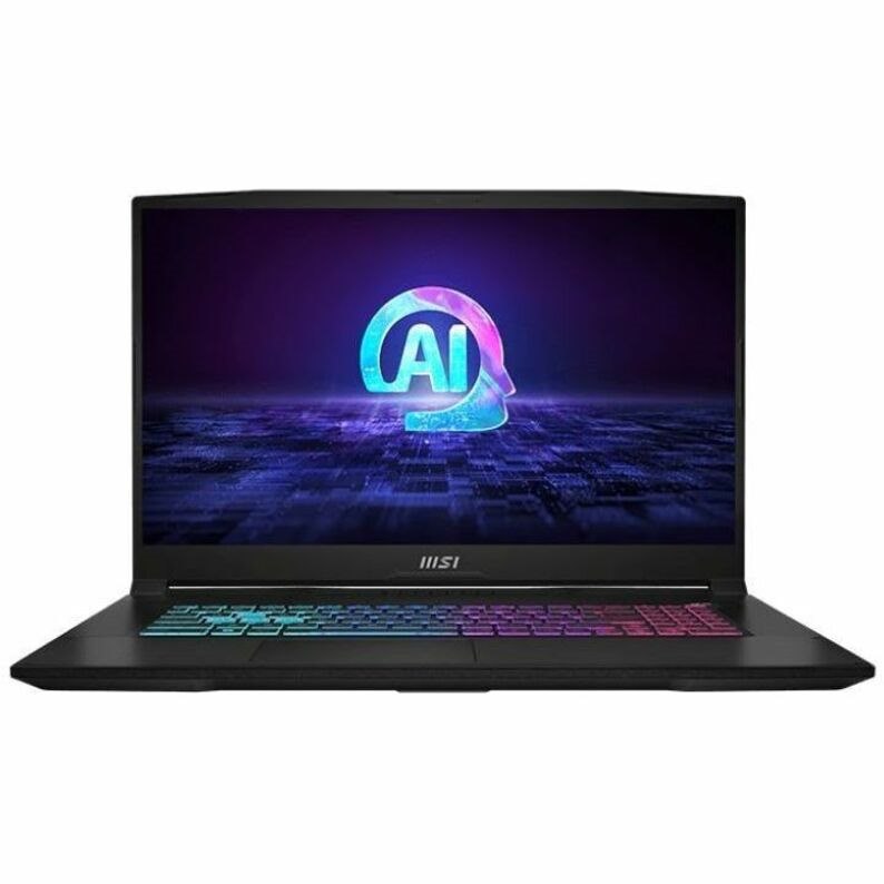 MSI Katana A17 AI B8V KATANA A17 AI B8VF-895US 17.3" Gaming Notebook - Full HD - AMD Ryzen 9 8945HS - 32 GB - 1 TB SSD - Black