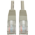 Eaton Tripp Lite Series Cat5e 350 MHz Molded (UTP) Ethernet Cable (RJ45 M/M), PoE - Gray, 25 ft. (7.62 m)