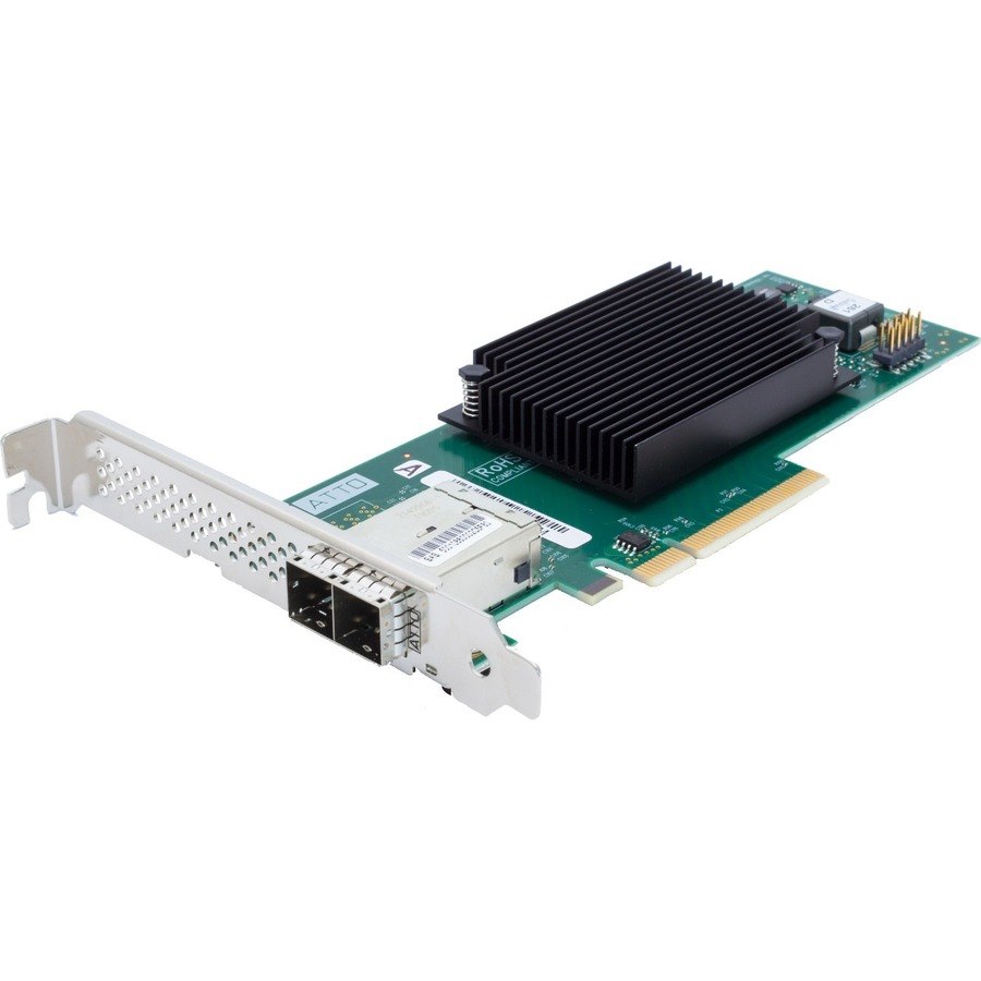 ATTO 8 External Port 12Gb/s SAS/SATA to PCIe 4.0 Host Bus Adapter