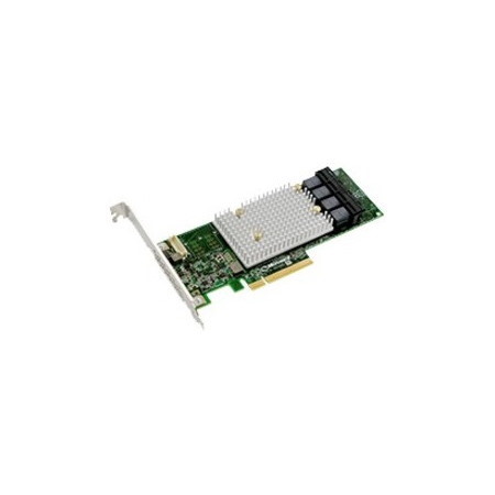 Microchip Adaptec SmartRAID 3154-16i SAS Controller - 12Gb/s SAS - PCI Express 3.0 x8 - 4 GB Flash Backed Cache - Plug-in Card