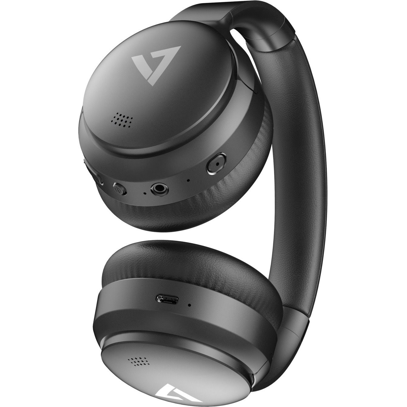 V7 HB800ANC Wired/Wireless Over-the-ear Stereo Headset - Black