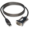 Tripp Lite by Eaton USB-A to RS-232 (DB9) Serial Adapter Cable (M/M), 5 ft. (1.5 m)