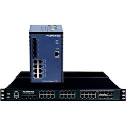 Fortinet FortiSwitch 8 Ports Manageable Ethernet Switch - Gigabit Ethernet - 10/100/1000Base-T, 1000Base-SX/LX, 1000Base-ZX