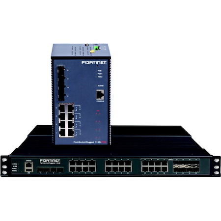 Fortinet FortiSwitch 8 Ports Manageable Ethernet Switch - Gigabit Ethernet - 10/100/1000Base-T, 1000Base-SX/LX, 1000Base-ZX