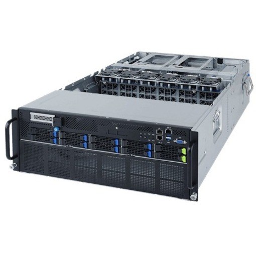 Gigabyte G482-Z54 Barebone System - 4U Rack-mountable - Socket SP3 - 2 x Processor Support