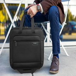Samsonite Classic Business 2.0 Travel/Luggage Case (Briefcase) for 15.6" Travel, Notebook, Document, Accessories - Black