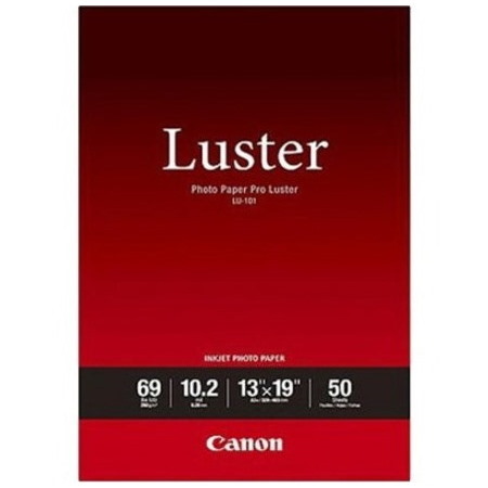 Canon Photo Paper Pro Luster LU-101 13x19 -50 Sheets- Free w/ Select Canon Printers