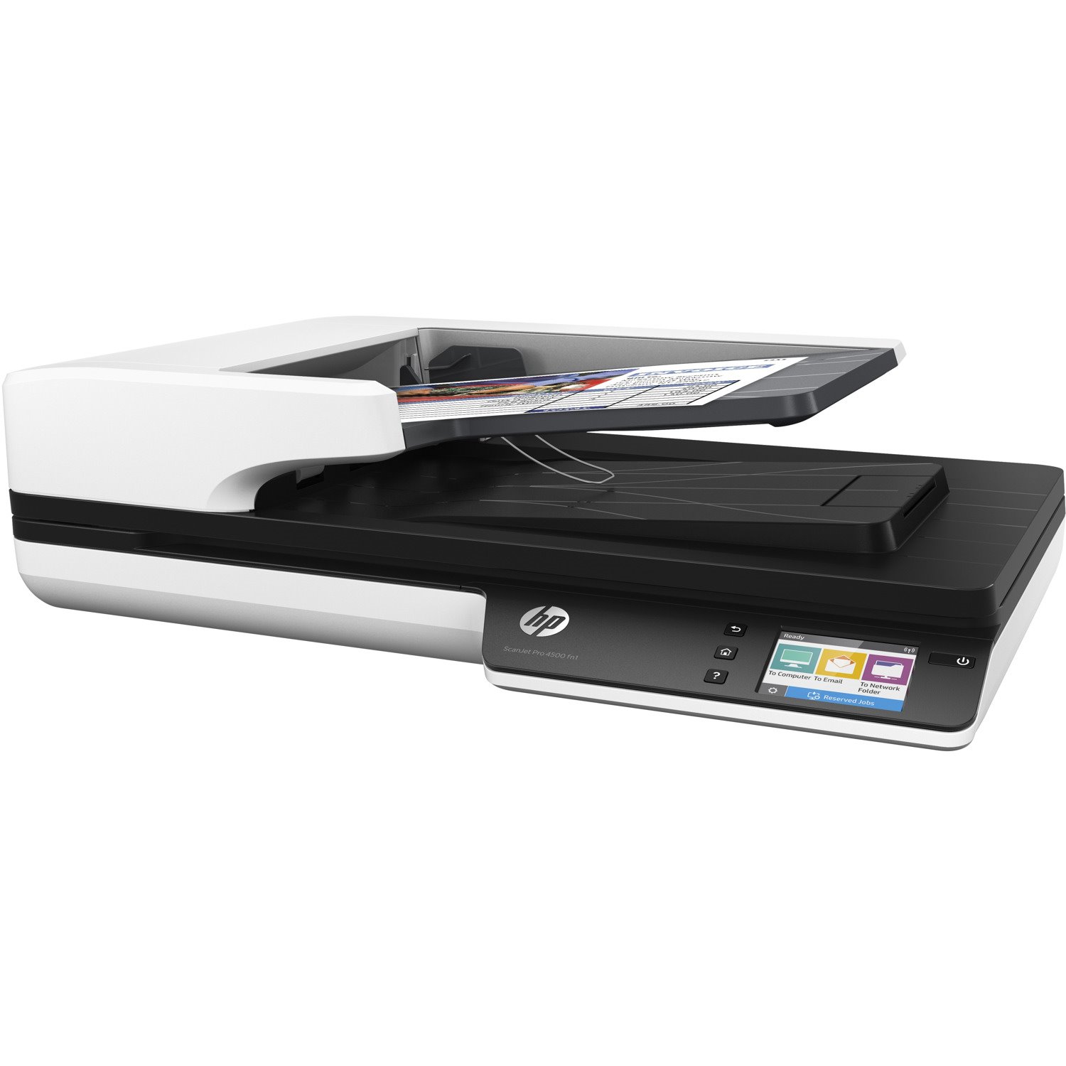 Hp scanjet pro 4500 fn1 настройка сети