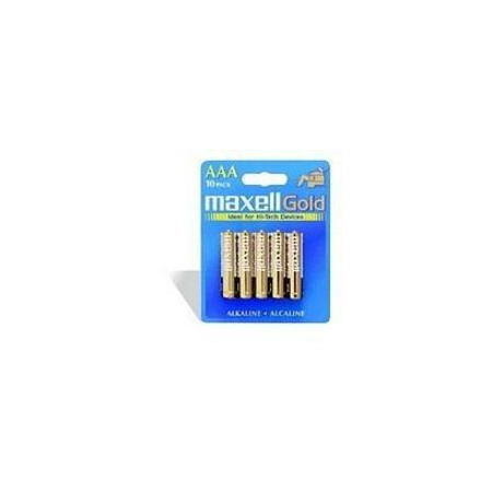 Maxell LR03 10BP AAA-Size Battery Pack