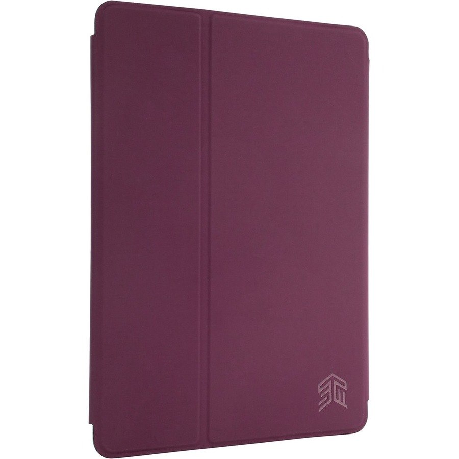 STM Goods Studio Carrying Case (Folio) for 24.6 cm (9.7") Apple iPad Air 2, iPad Air, iPad Pro Tablet - Dark Purple, Transparent