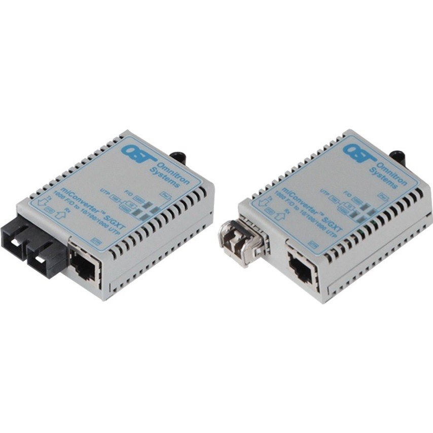 Omnitron Systems S/GXT Gigabit Ethernet Bridging Media Converter