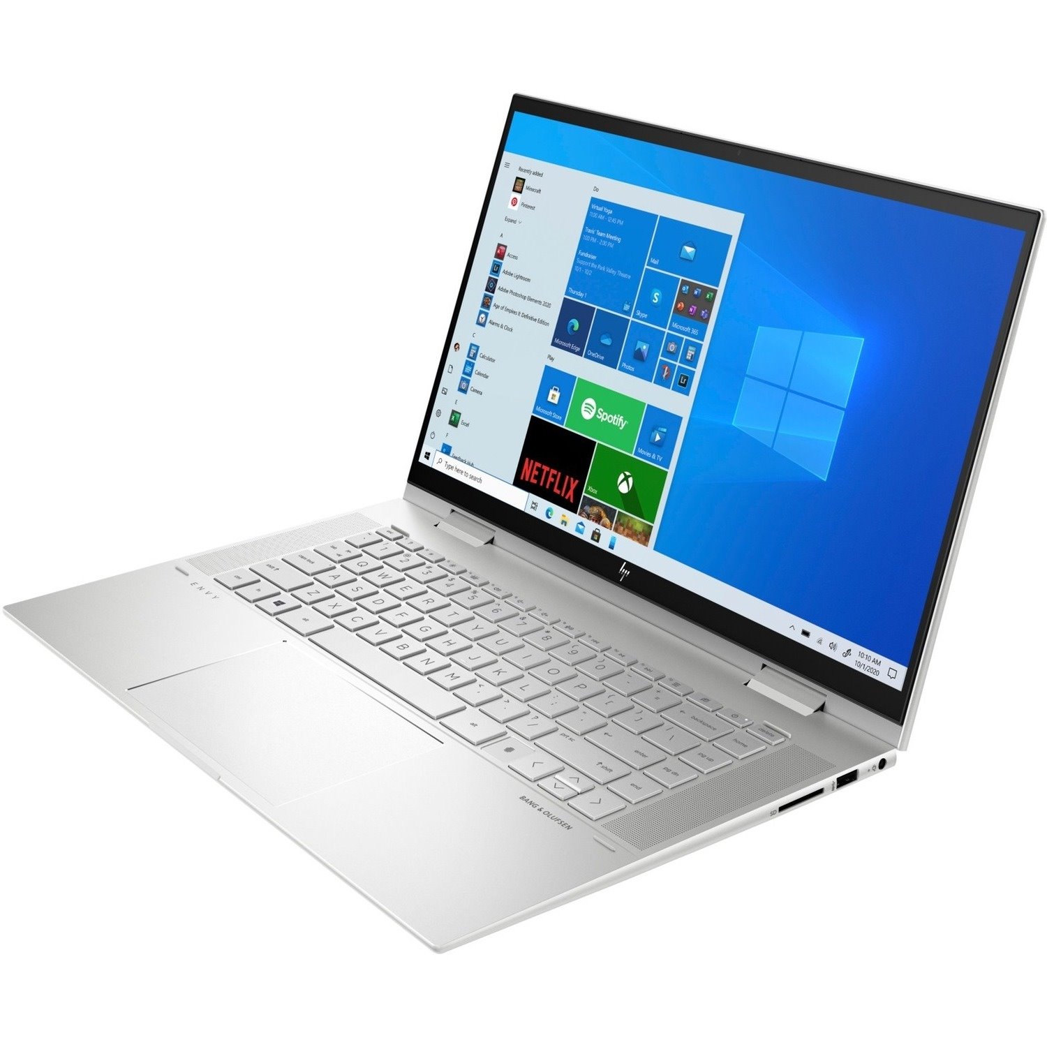 HP ENVY x360 15-eu1073cl 15.6" Touchscreen 2 in 1 Notebook - Full HD - AMD Ryzen 7 5825U - 16 GB - 512 GB SSD - Nightfall Black Aluminum