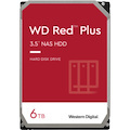 WD Red Plus WD60EFRX 6 TB Hard Drive - 3.5" Internal - SATA (SATA/600)