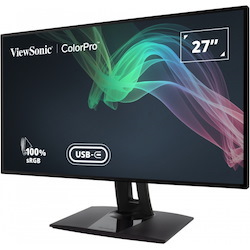 ViewSonic VP2768a-4K 27 Inch Premium IPS 4K Monitor with Advanced Ergonomics, ColorPro 100% sRGB Rec 709, 14-bit 3D LUT, Eye Care, HDMI, USB C, DisplayPort for Professional Home and Office