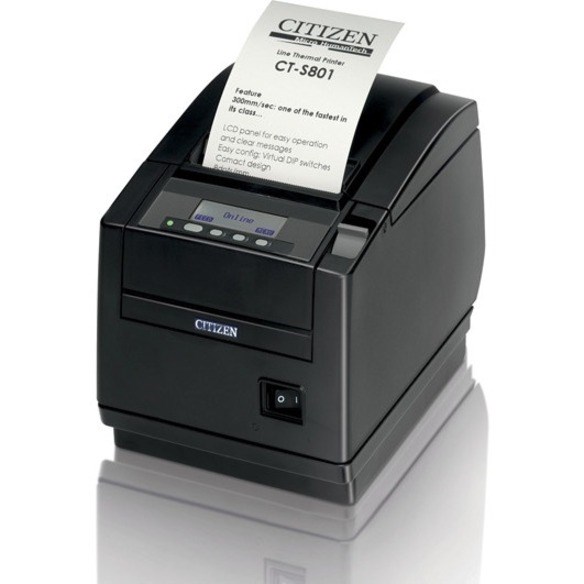 Citizen CT-S801II Direct Thermal Printer - Monochrome - Label/Receipt Print - Bluetooth
