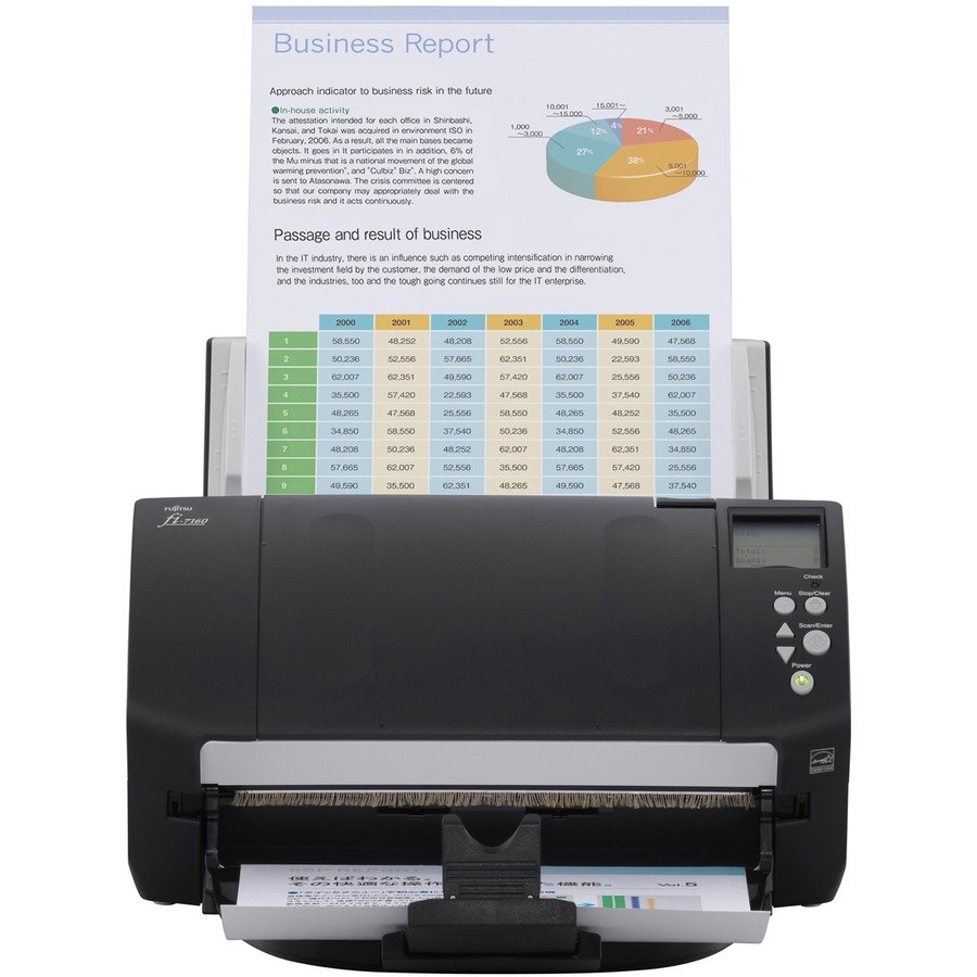 Fujitsu fi-7160 Professional Desktop Color Duplex Document Scanner with Auto Document Feeder (ADF)
