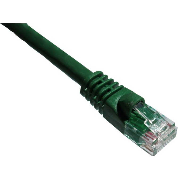 Axiom 5FT CAT6A 650mhz Patch Cable Molded Boot (Green) - TAA Compliant