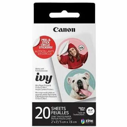 Canon ZINK Pre Cut Circle Sticker Pack