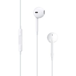 Apple Image Wired Earbud Stereo Earset - Red, White