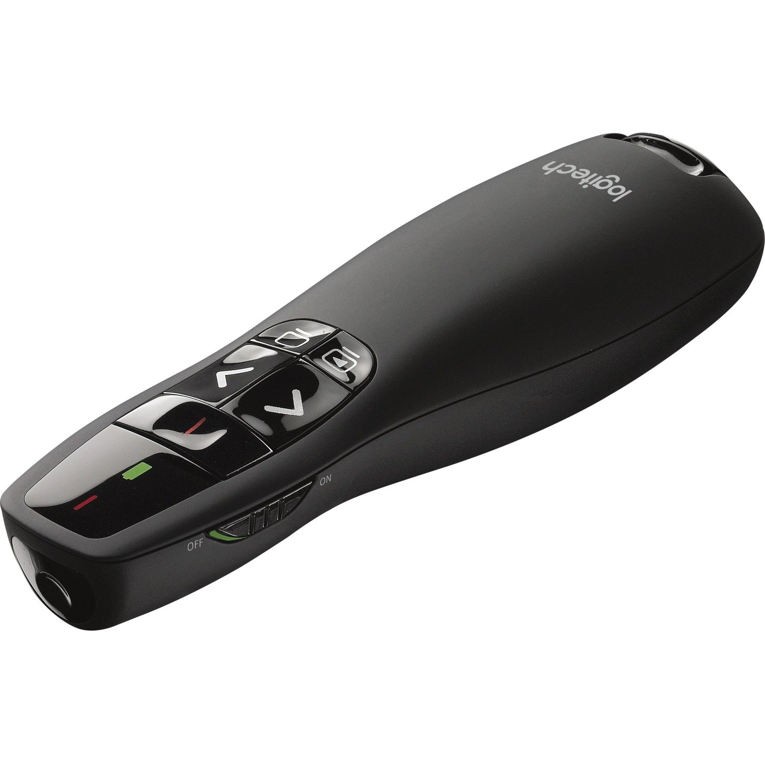 Logitech R400 Presentation Pointer - Radio Frequency - USB - Laser - Black