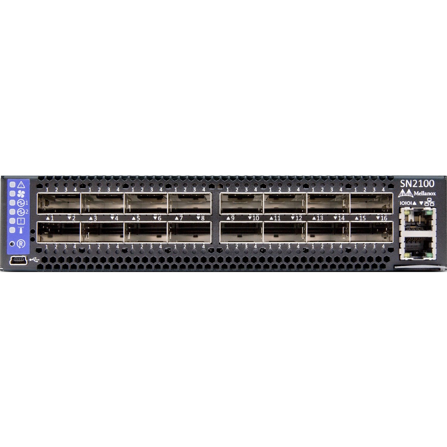 Mellanox Half-Width 16-Port Non-Blocking 100GbE Open Ethernet Switch System