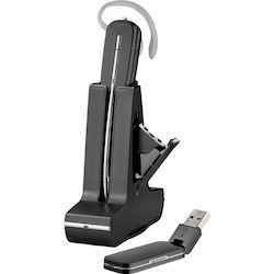 Plantronics Savi W445-M Wireless DECT Mono Earset - Over-the-ear, Over-the-head, Behind-the-neck - Outer-ear
