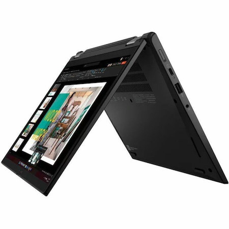 Lenovo ThinkPad L13 Yoga Gen 4 21FJ0012AU 13.3" Touchscreen Convertible 2 in 1 Notebook - WUXGA - Intel Core i5 13th Gen i5-1335U - 16 GB - 512 GB SSD - Thunder Black