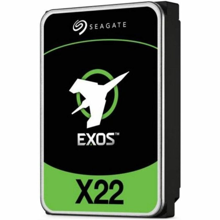 Seagate Exos X22 22 TB Hard Drive - 3.5" Internal - SATA (SATA/600) - Conventional Magnetic Recording (CMR) Method