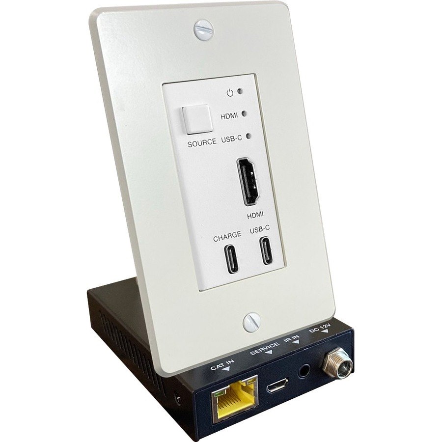 Comprehensive Pro AV/IT Integrator Series&trade; HDMI & USB-C 4K60Hz Wall Plate Extender Kit up to 164ft