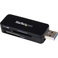 Star Tech.com USB 3.0 External Flash Multi Media Memory Card Reader - SDHC MicroSD