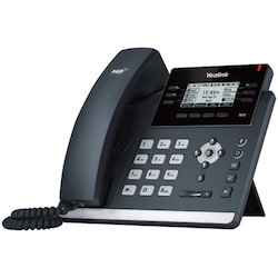Yealink SIP-T41S IP Phone - Corded/Cordless - Corded/Cordless - Bluetooth, Wi-Fi - Wall Mountable, Desktop - Black
