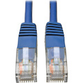Eaton Tripp Lite Series Cat5e 350 MHz Molded (UTP) Ethernet Cable (RJ45 M/M), PoE - Blue, 75 ft. (22.86 m)