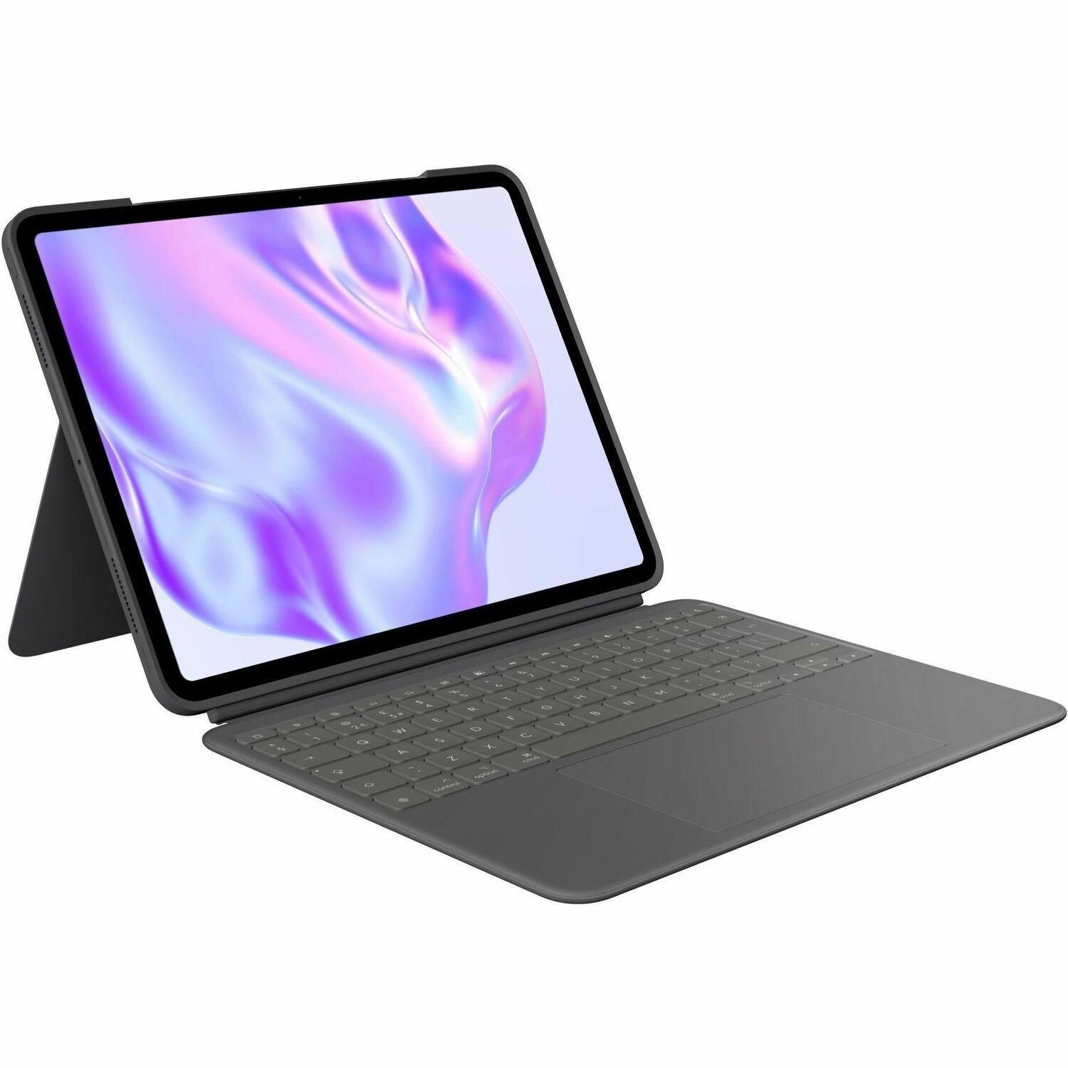 Logitech Combo Touch iPad Pro 13-inch (M4)(2024) Keyboard Case - Detachable backlit keyboard with kickstand, comfortable typing, multi-use mode - Graphite