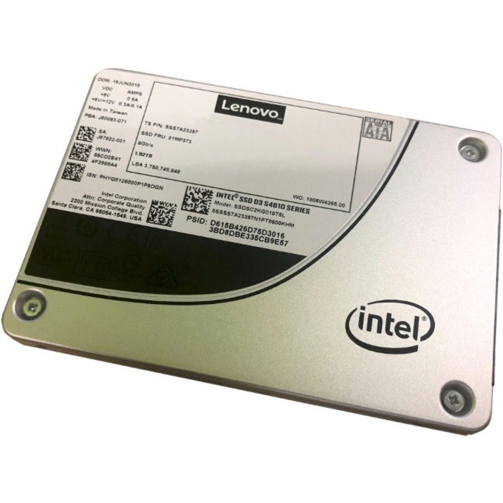 Lenovo D3-S4610 1.92 TB Solid State Drive - 3.5" Internal - SATA (SATA/600) - Mixed Use