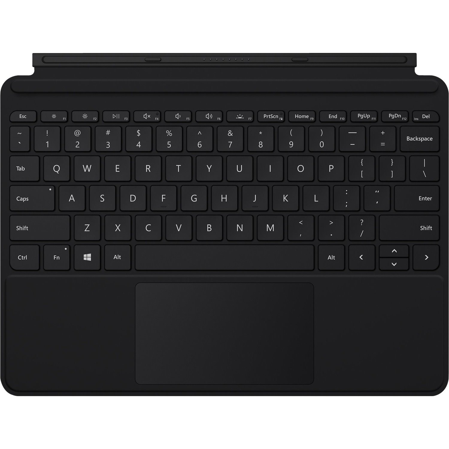 Microsoft Type Cover Keyboard/Cover Case Microsoft Surface Go 2 & 3, Surface Go Tablet - Black