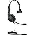 Jabra Evolve2 30 Wired On-ear Mono Headset - Black