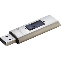 Verbatim Store 'n' Go Vx400 128 GB USB 3.0 Flash Drive - Silver