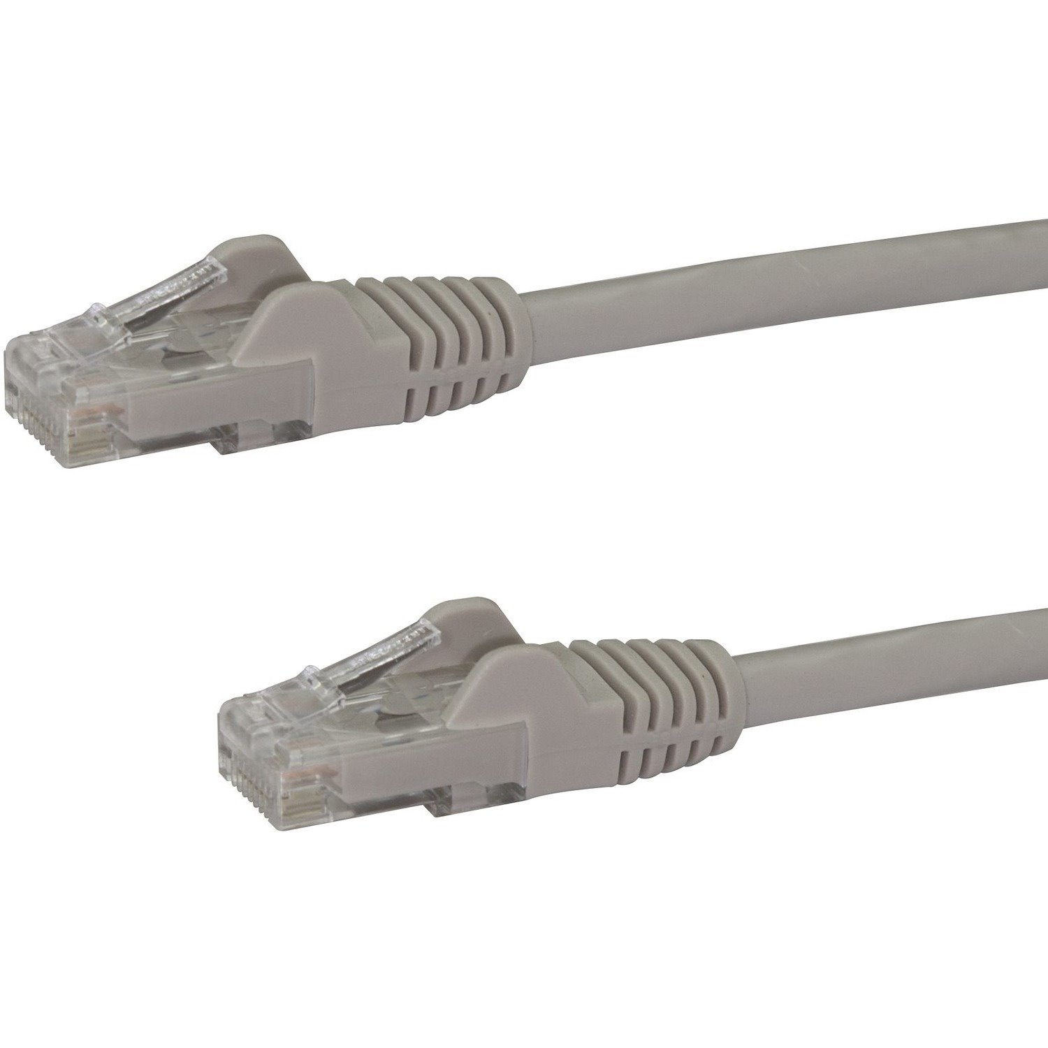 StarTech.com 25ft CAT6 Ethernet Cable - Gray Snagless Gigabit - 100W PoE UTP 650MHz Category 6 Patch Cord UL Certified Wiring/TIA