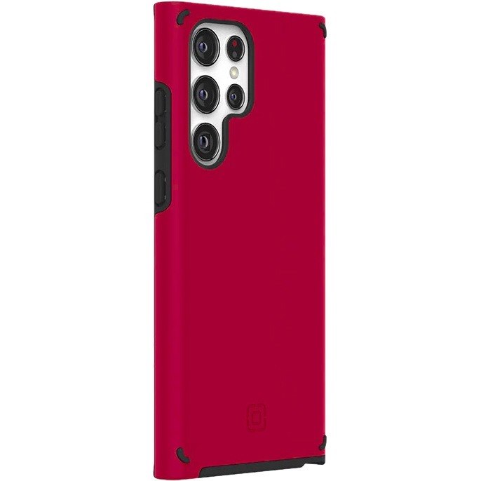 Incipio Duo Case for Samsung Galaxy S22 Ultra Smartphone - Salsa Red