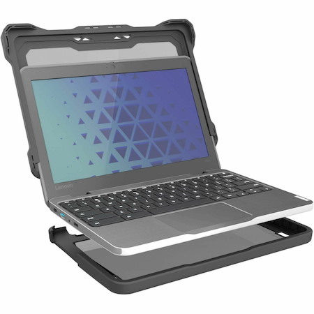 Extreme Shell-F Slide Case for Lenovo 100e G3 Chromebook 11" (Gray/Clear)
