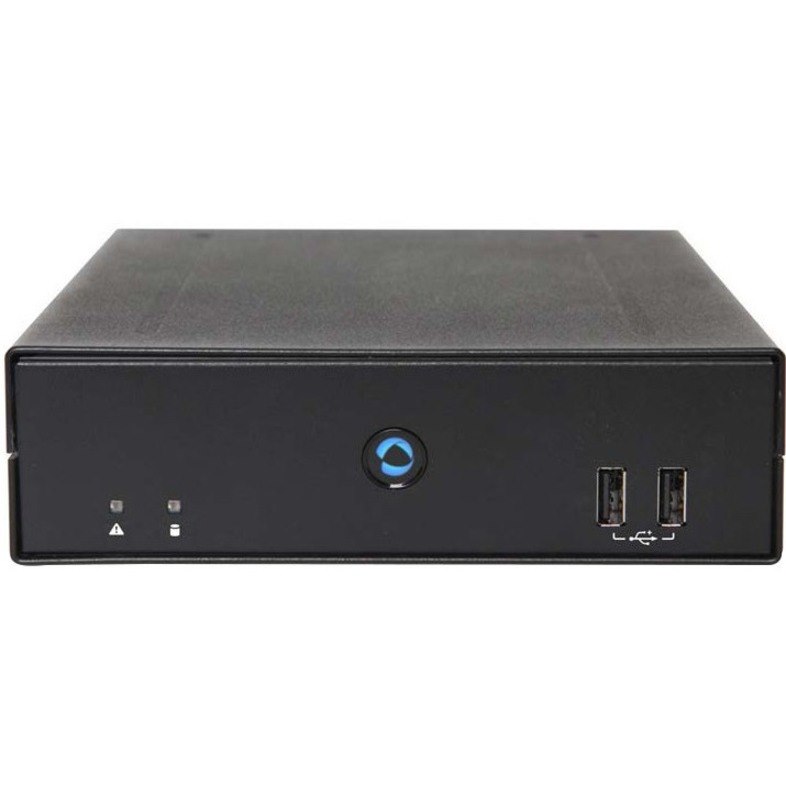 AOpen Digital Engine DE7400 Desktop Computer - Intel Core i3 - 8 GB - 64 GB SSD - Mini PC - Black