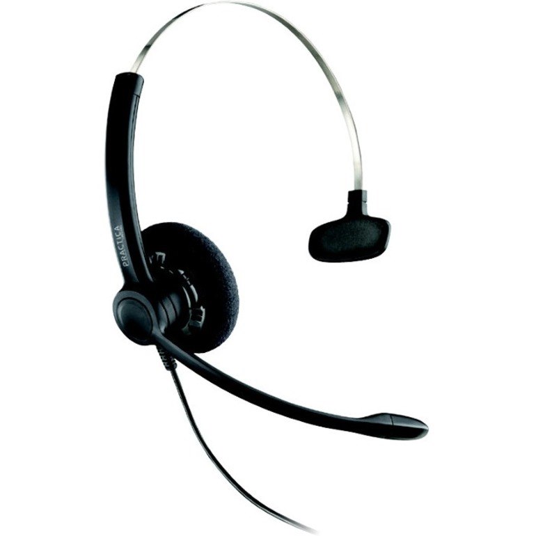 Plantronics Practica SP11 Wired Over-the-head Mono Headset - Black
