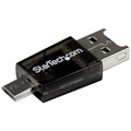 StarTech.com Micro SD to Micro USB / USB OTG Adapter Card Reader For Android Devices