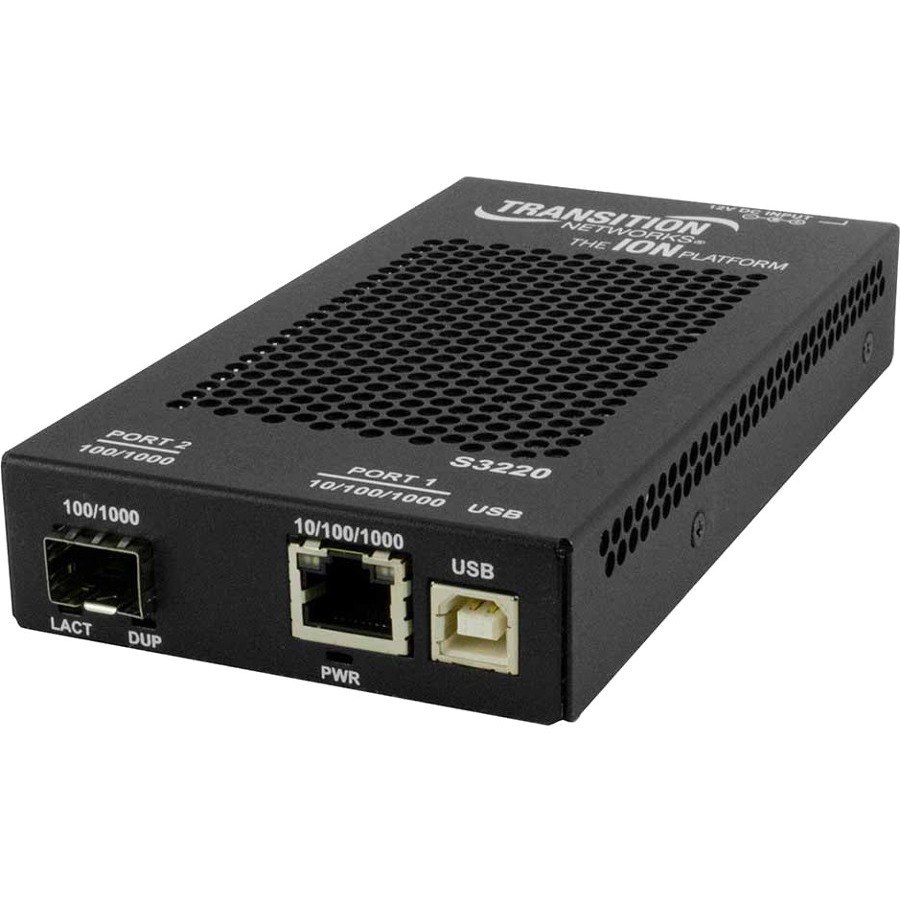 Transition Networks Stand-alone Gigabit Ethernet Remotely Managed NID