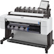 HP Designjet T2600dr PostScript Inkjet Large Format Printer - Includes Printer, Scanner, Copier - 36" Print Width - Color