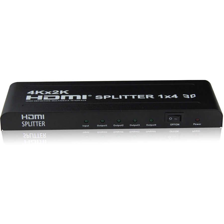 4XEM 4 Port HDMI 4K Splitter