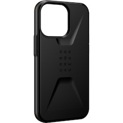 Urban Armor Gear Civilian Rugged Case for Apple iPhone 13 Pro Smartphone - Hexagon pattern - Black